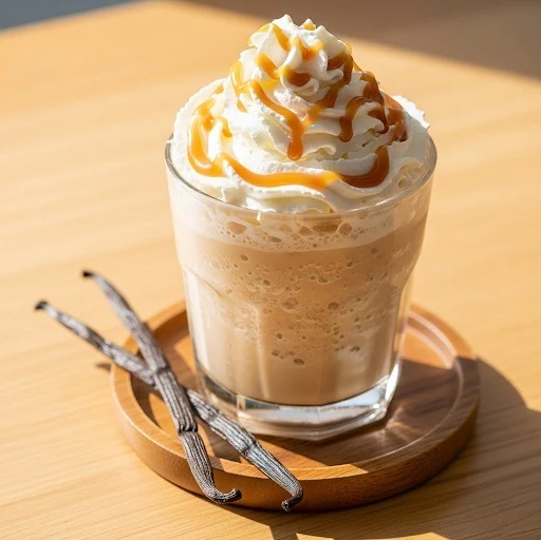 Vanille Caramel Frappé