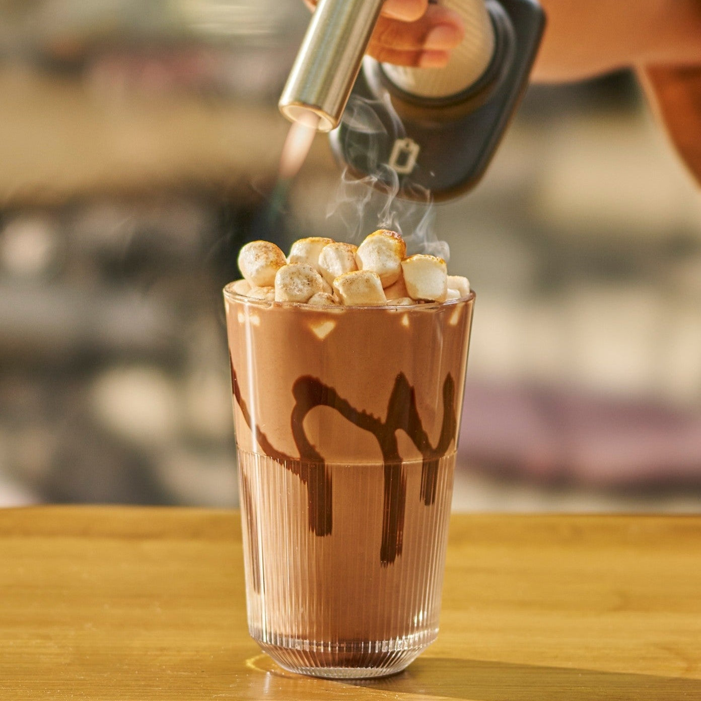 Toasted Marshmallow Frappé