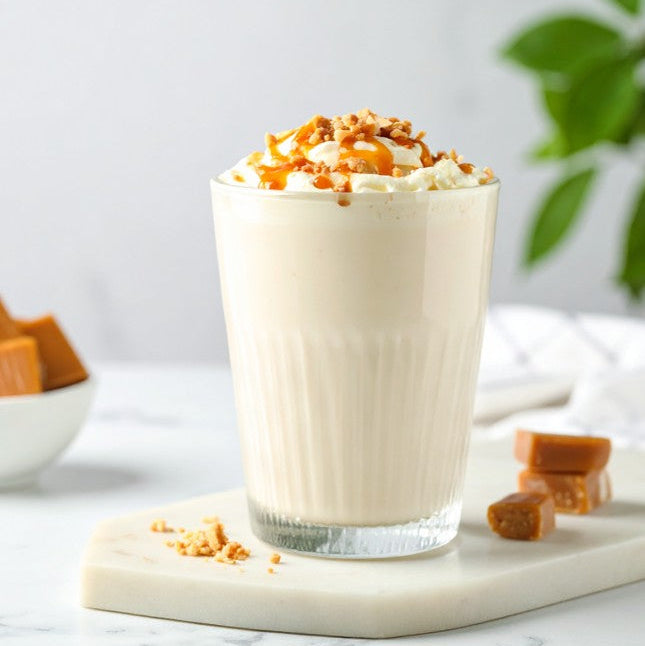 Salted Caramel Pear Milkshake