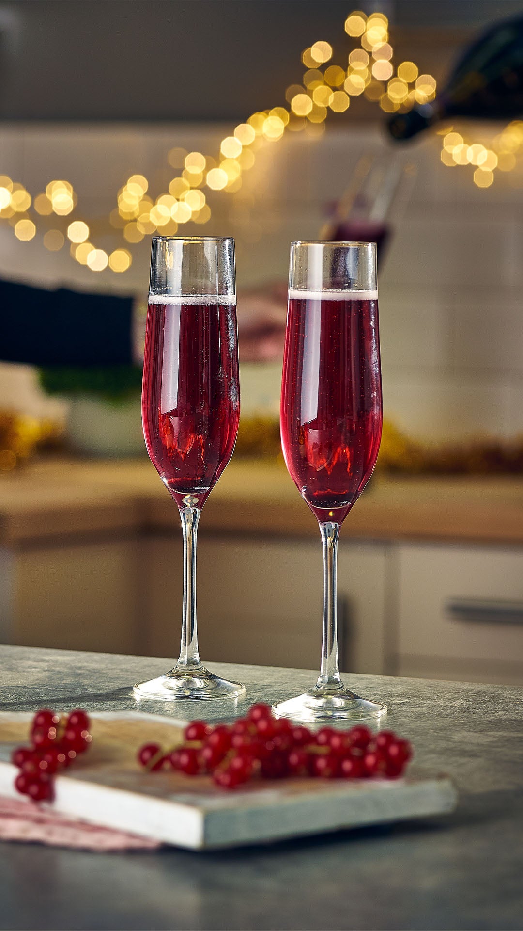 Blackcurrant Bellini