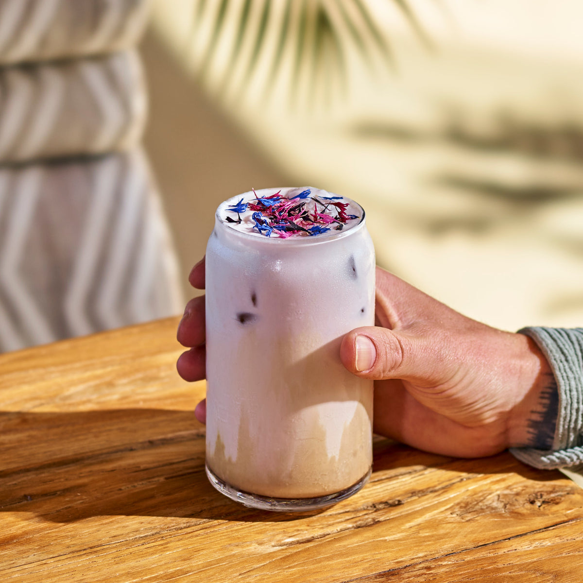 Lavender Iced Latte