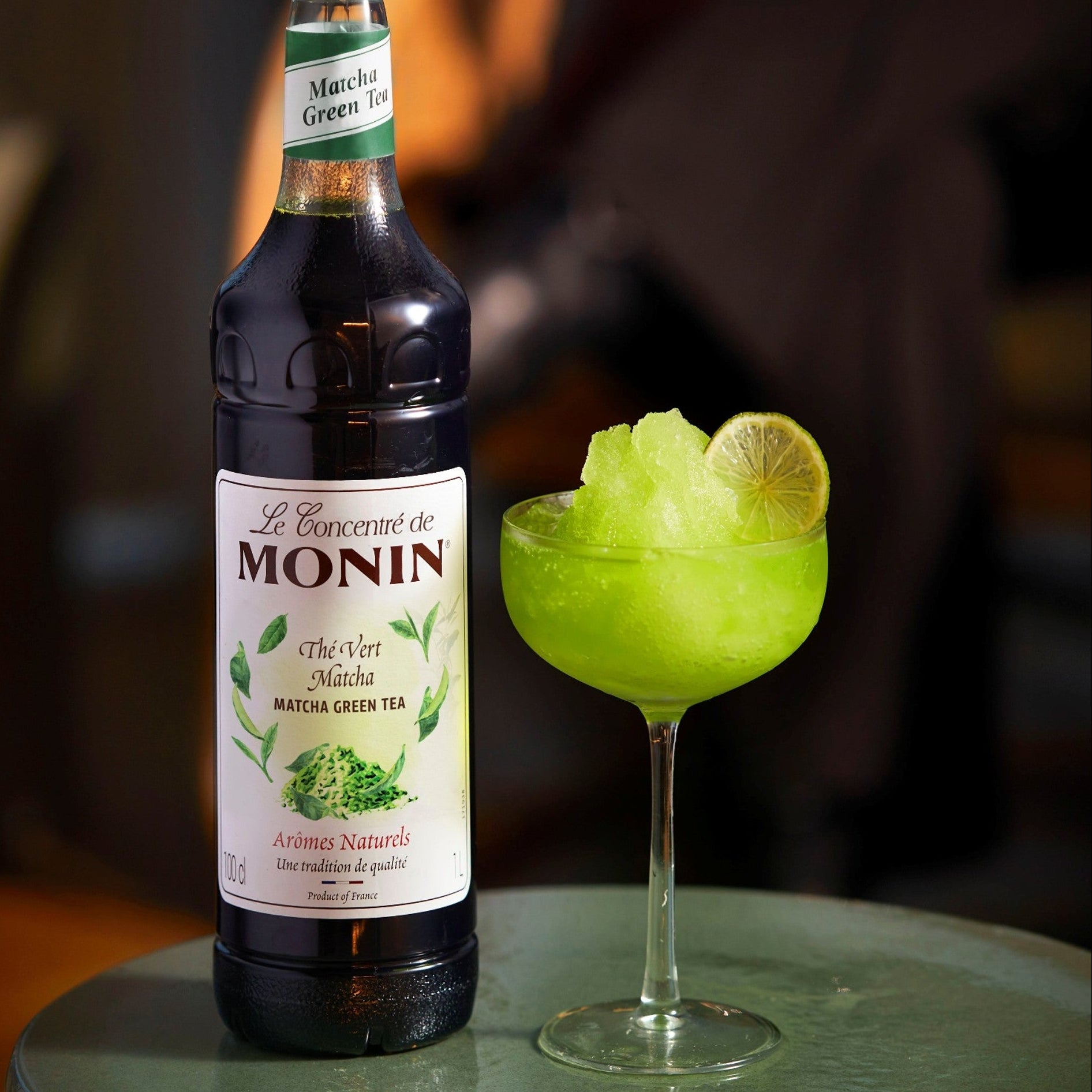 Yuzu-Matcha Slushie