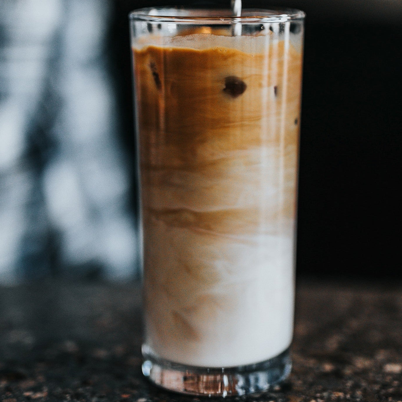 Light Pumpkin Spice Iced Latte