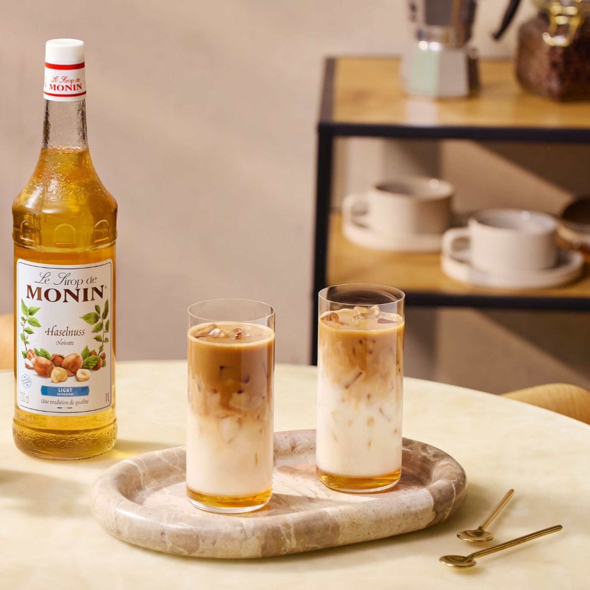 Iced Hazelnut Latte