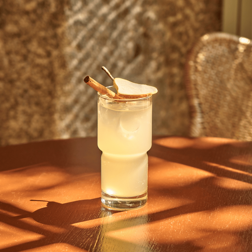 Pear Cinnamon Roll Lemonade