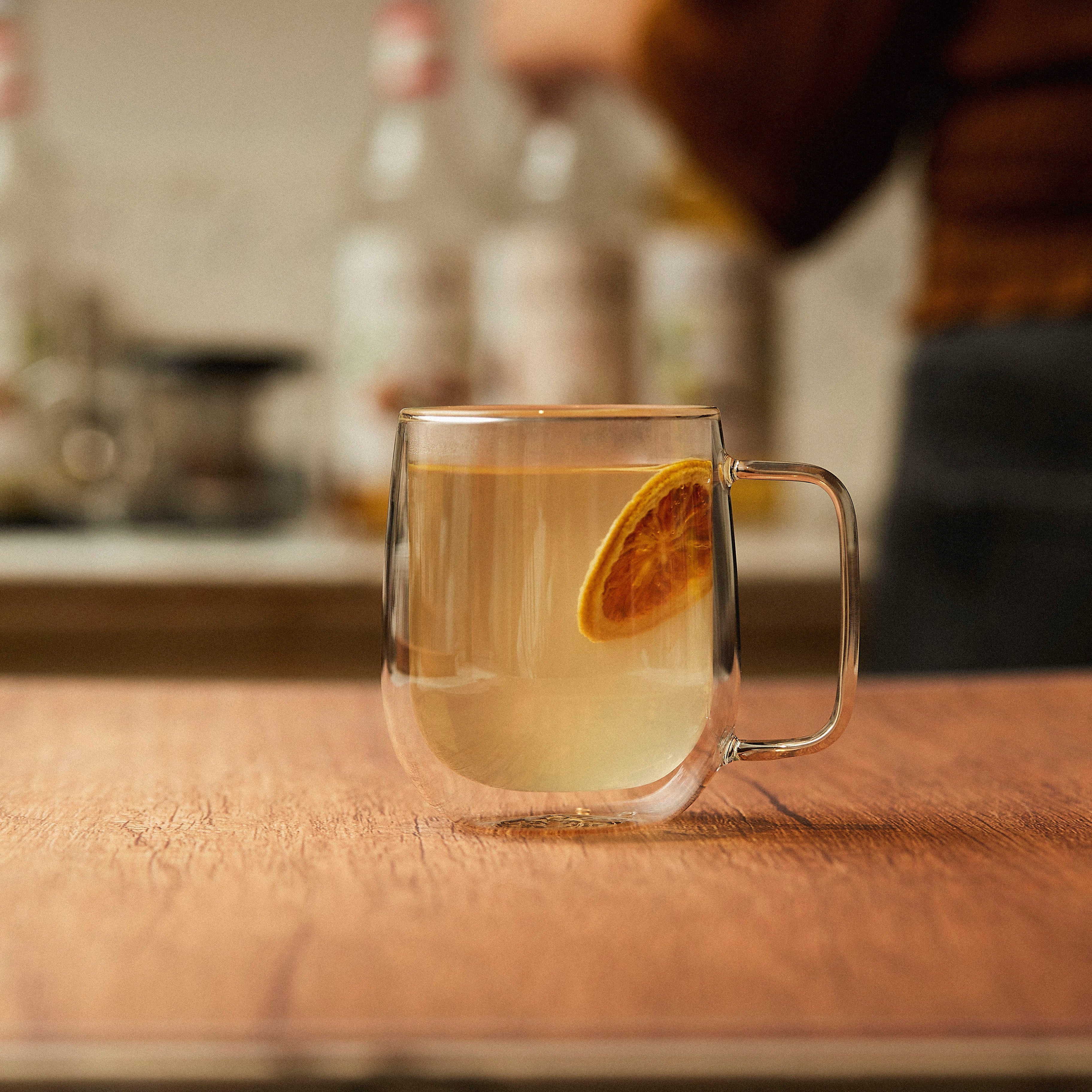 Hot Ingwer & Mandarine Rum Punch