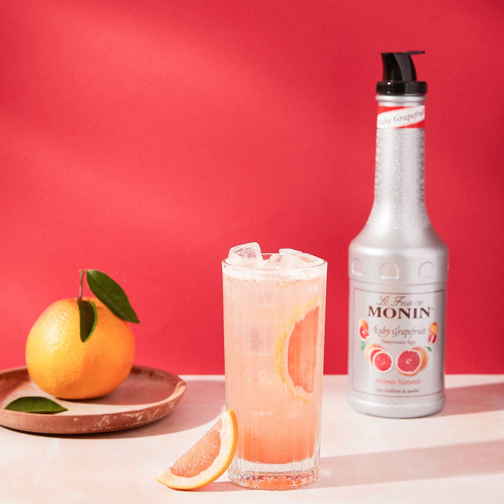Green Pink Grapefruit Iced Tea