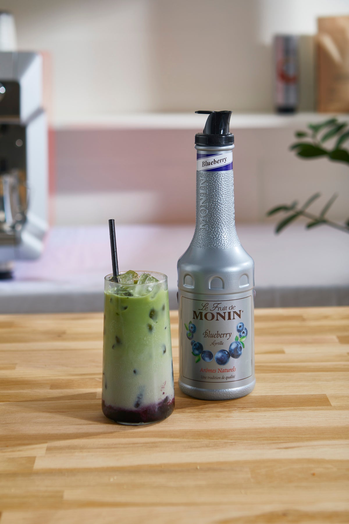 Fruity Matcha Latte