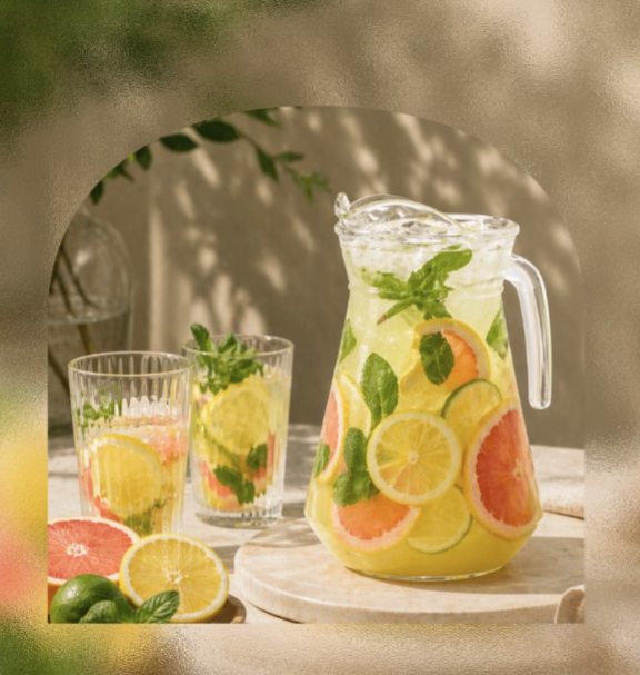 Lemonade in a Pitcher