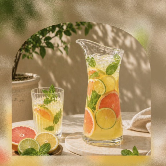 Lemonade in a Carafe