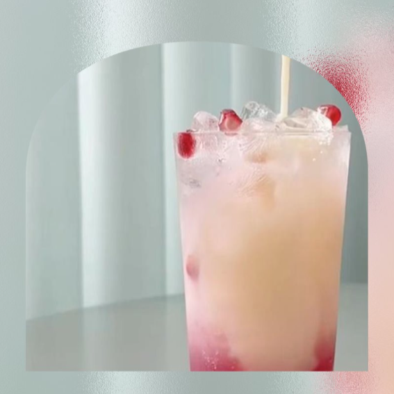 Strawberry Fresh Milksoda