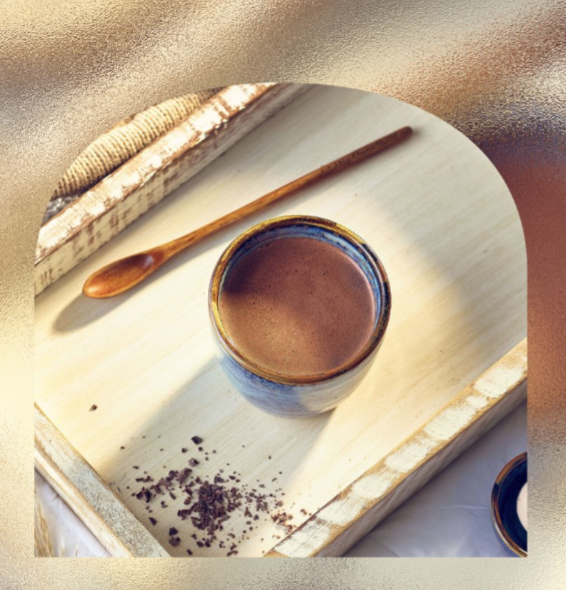 Spicy Mango Hot Chocolate