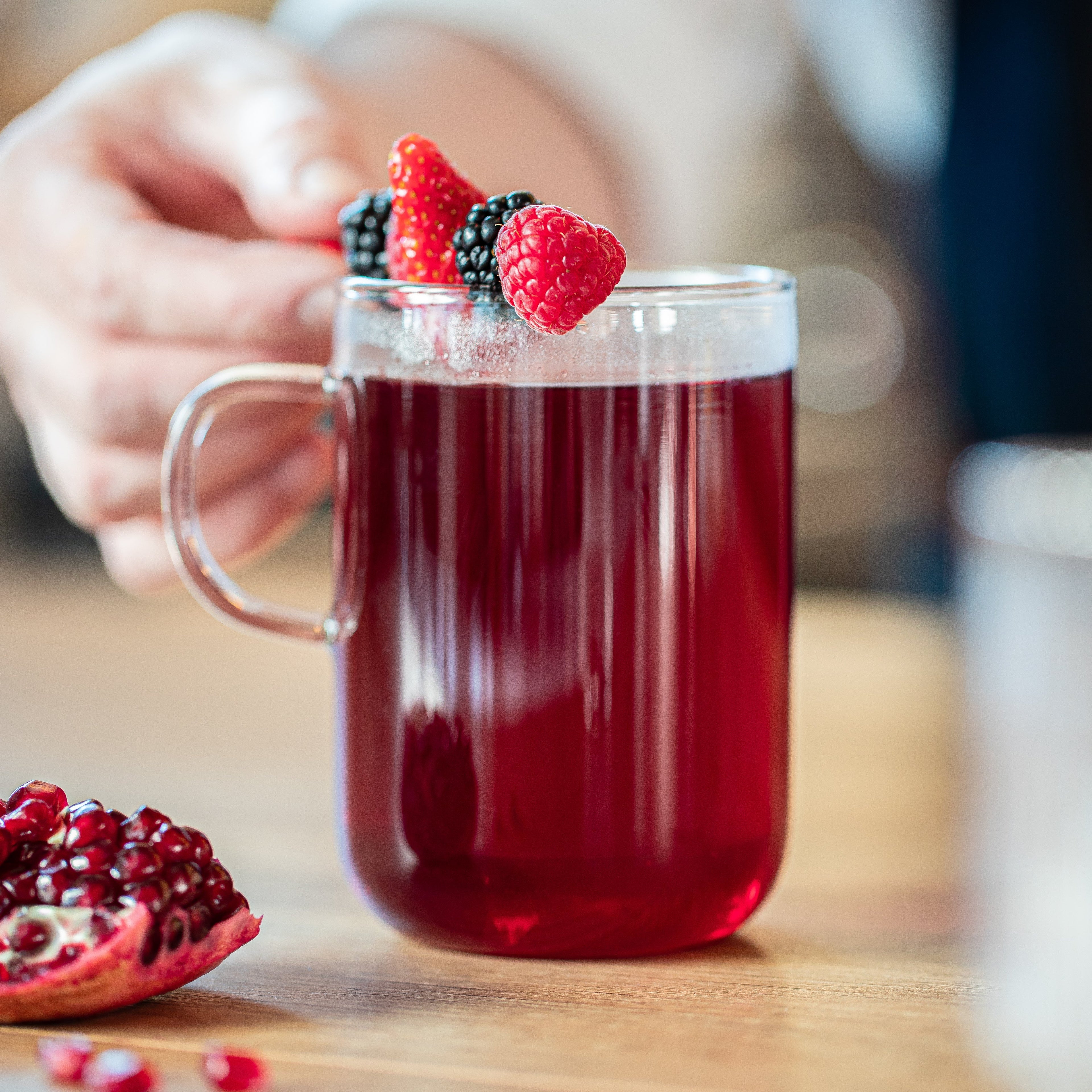 Hot Grenadine & Bitter Low ABV Punch