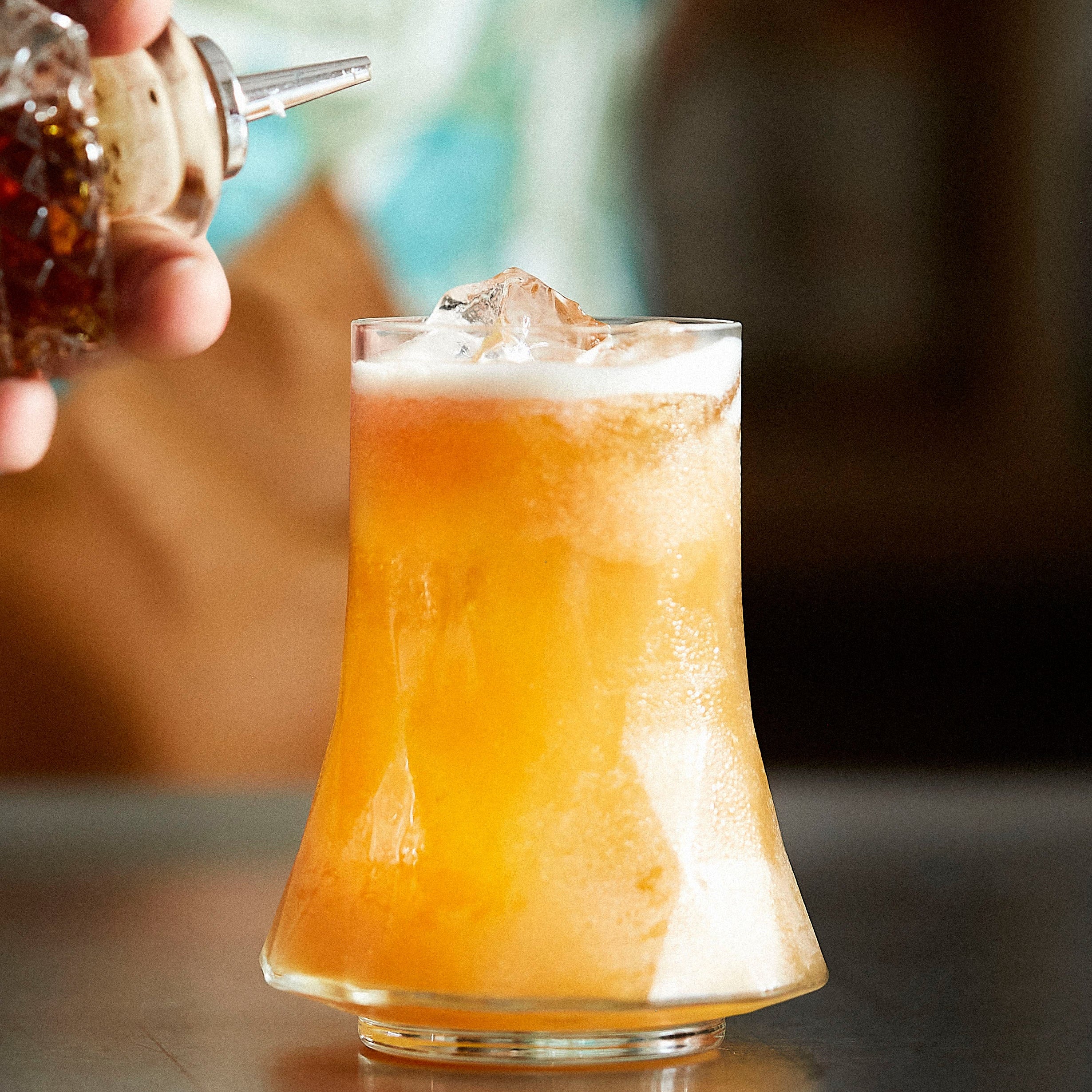 Spicy Mango Herbal Highball