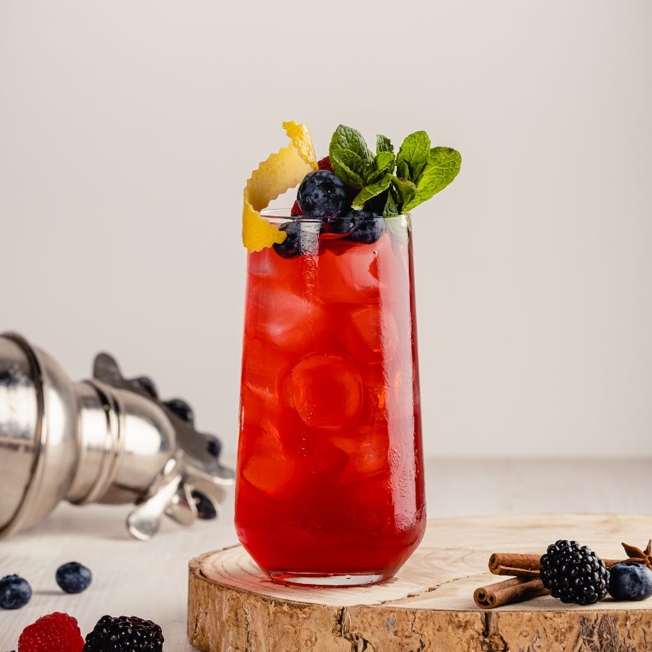 Red Berries Fizz