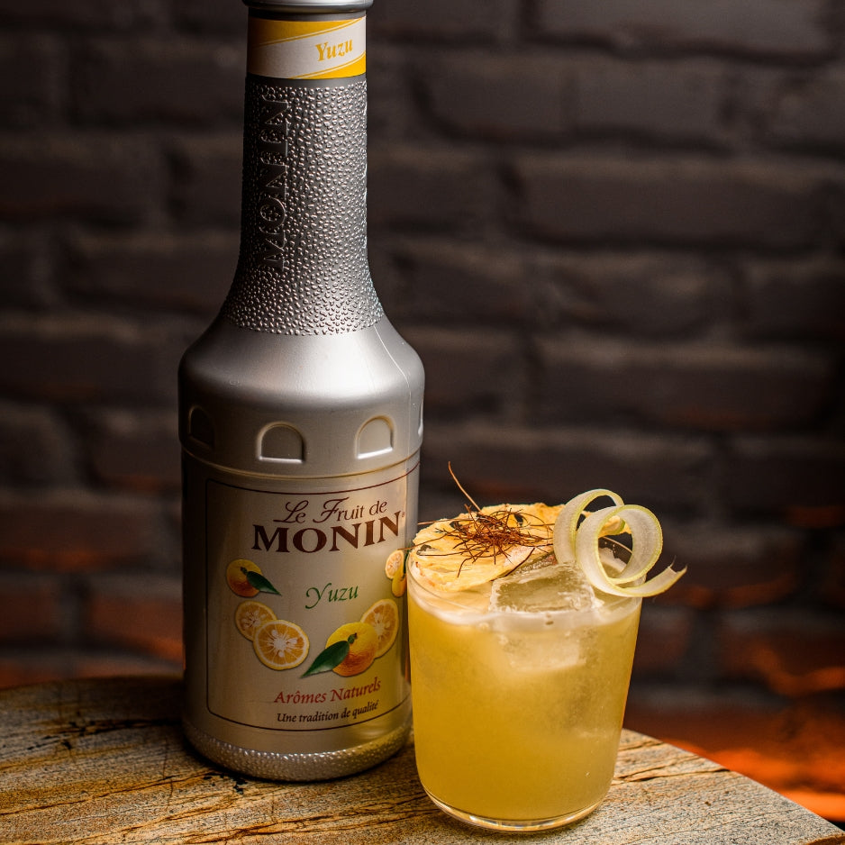 Yuzu & White Miso Margarita