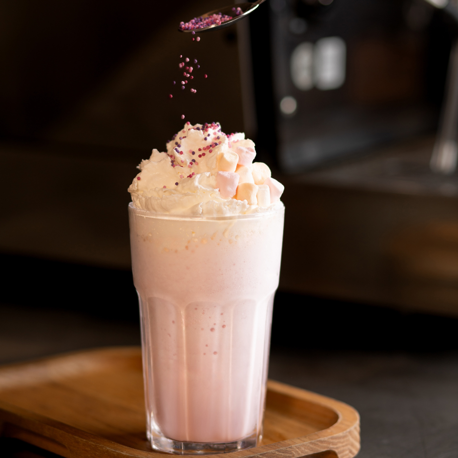 Ruby Chocolate Milkshake