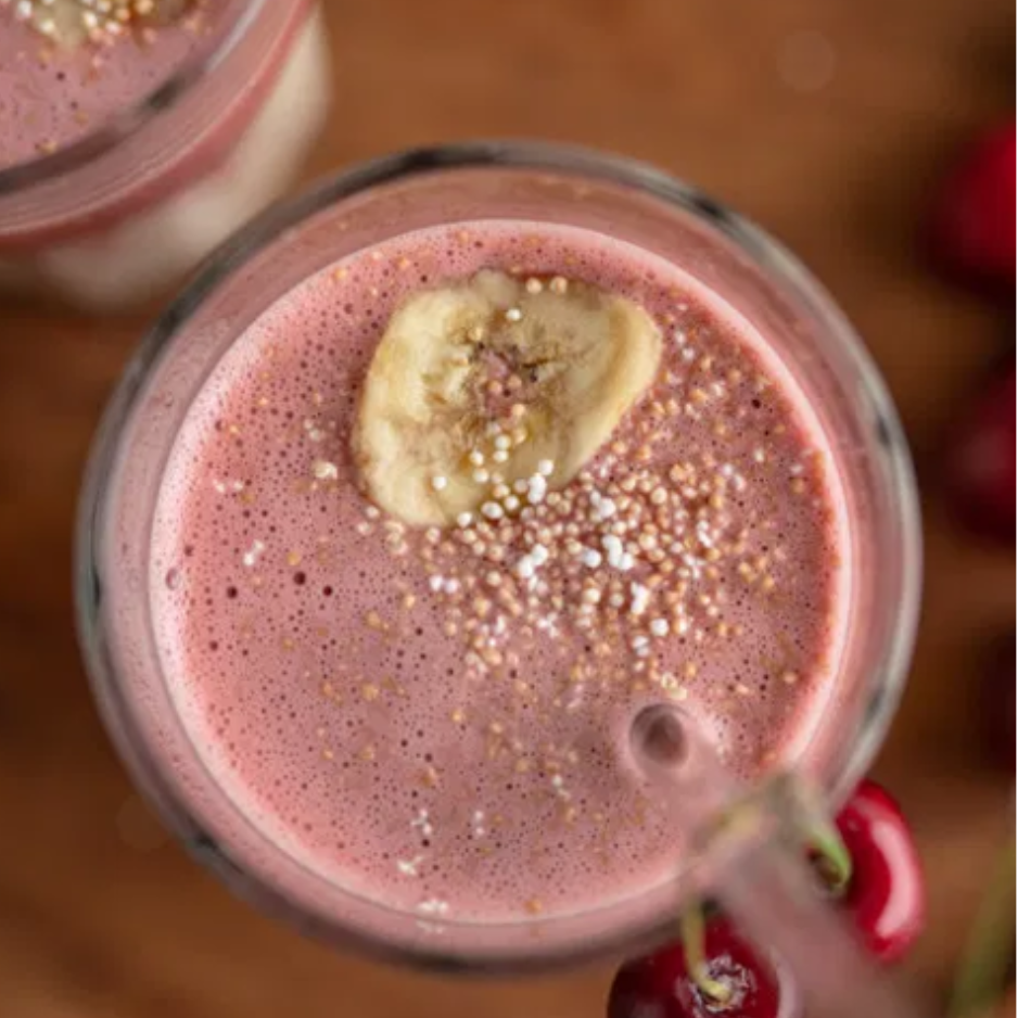 Banana Cherry Smoothie