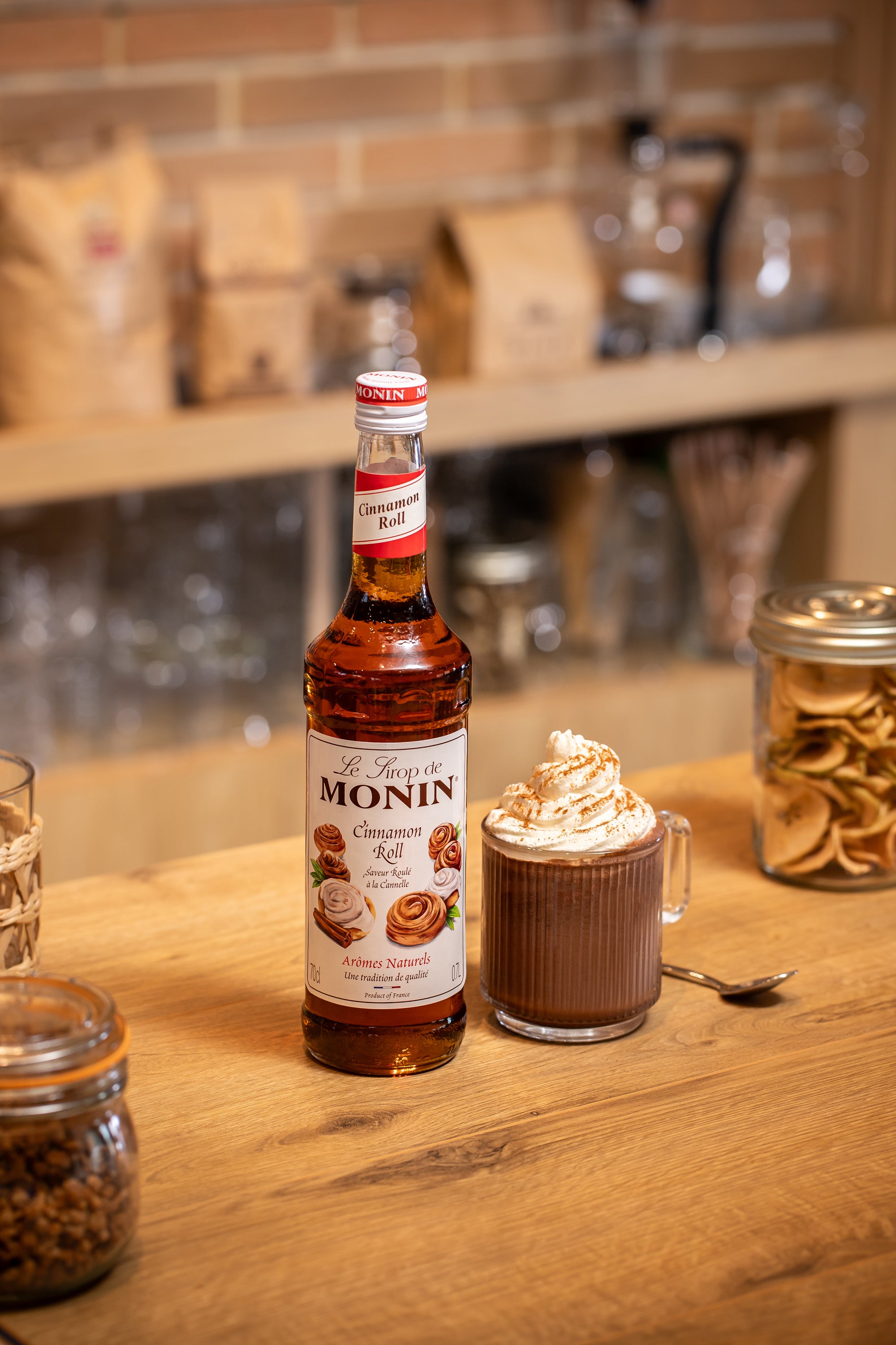 Cinnamon Roll Hot Chocolate