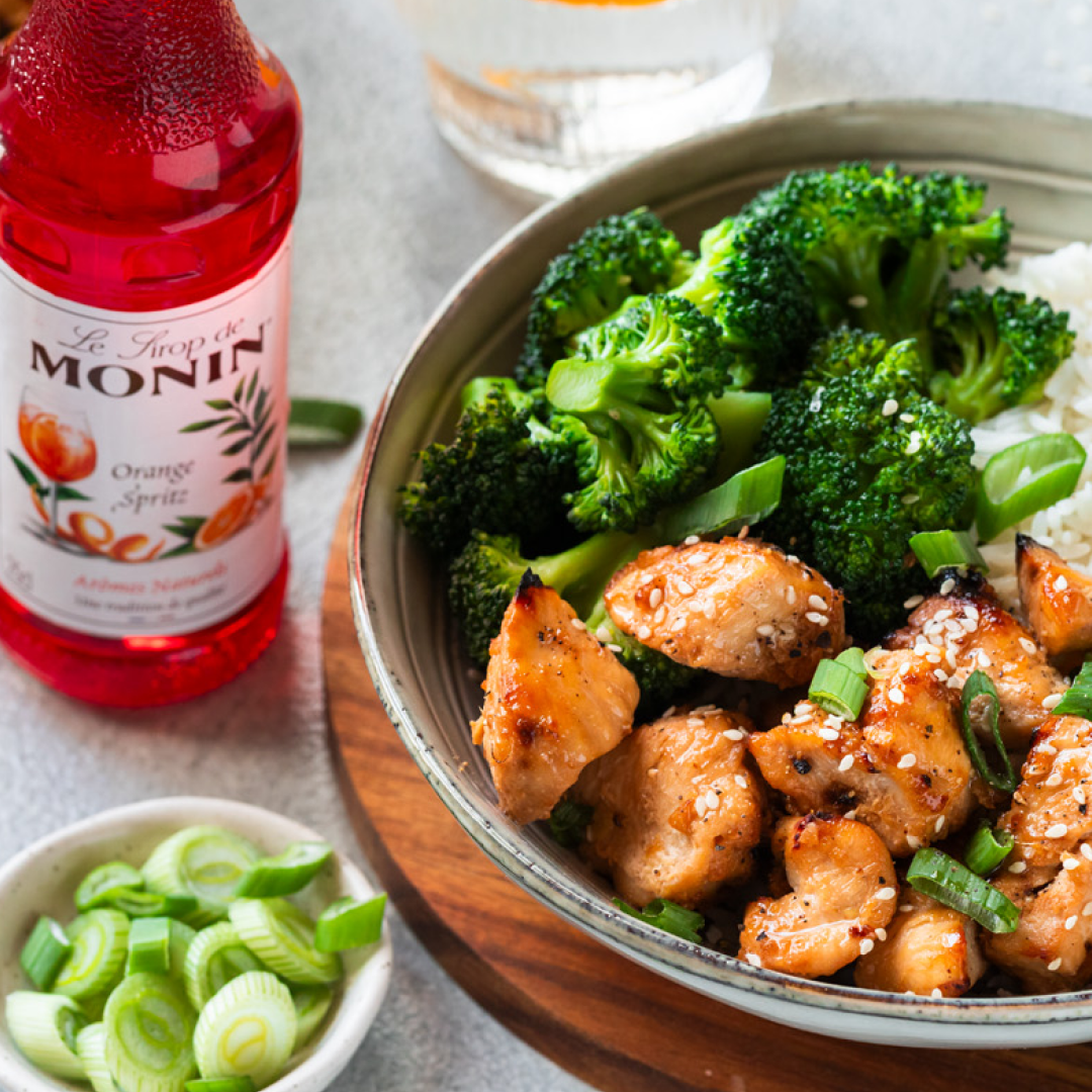 Mariniertes Orange-Chicken
