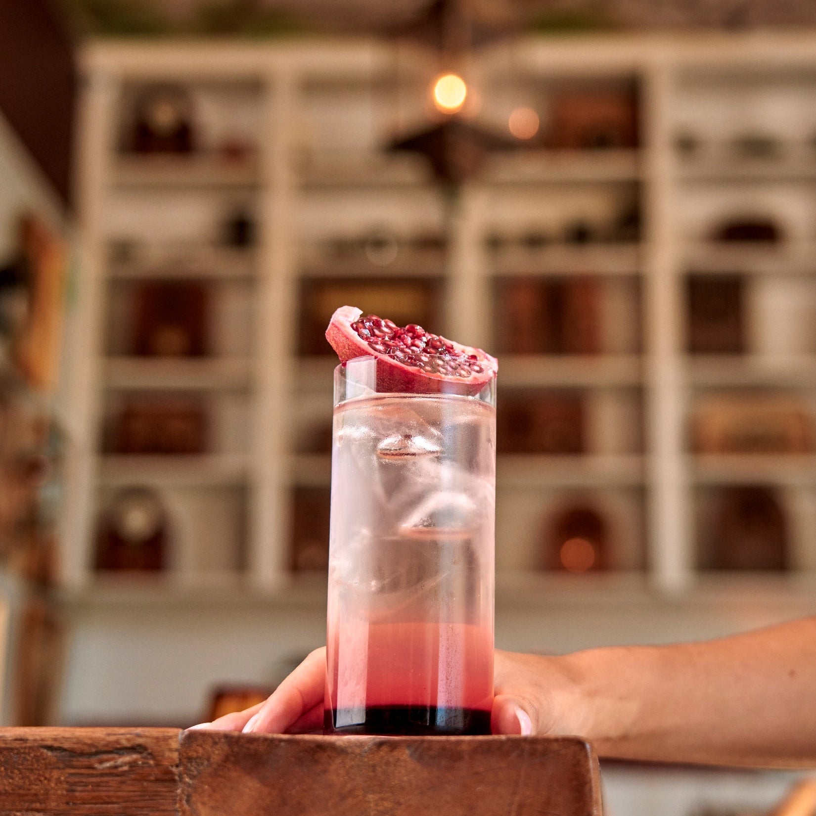 Vetiver Pomegranate Highball